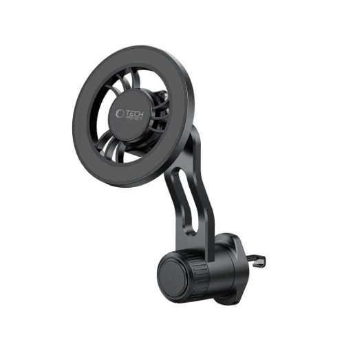 Tech-protect N56 mágneses Magsafe forgatható szellőzőre szerelhető autós tartó fekete
