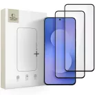Samsung Galaxy S25 FE üvegfólia Tech-protect Glass Fit+ 2-csomag Fekete