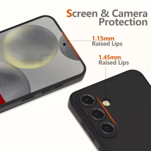 Samsung Galaxy A17 tok Tech-protect Icon Fekete