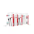 XO NB200 USB - USB-C kábel 1 m 2.1 A fekete