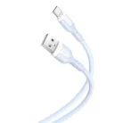XO NB212 USB - USB-C kábel 1 m 2,1 A kék