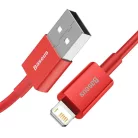 Baseus Superior USB - Lightning kábel 2.4A 1m piros (CALYS-A09)