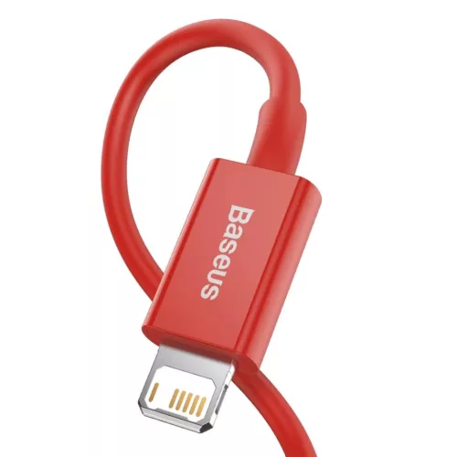 Baseus Superior USB - Lightning kábel 2.4A 1m piros (CALYS-A09)