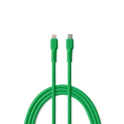 COLORUM kábel USB-C - Lightning 1,8m 2,4A CK12-CL-04 zöld
