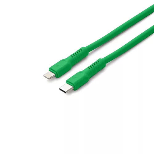 COLORUM kábel USB-C - Lightning 1,8m 2,4A CK12-CL-04 zöld