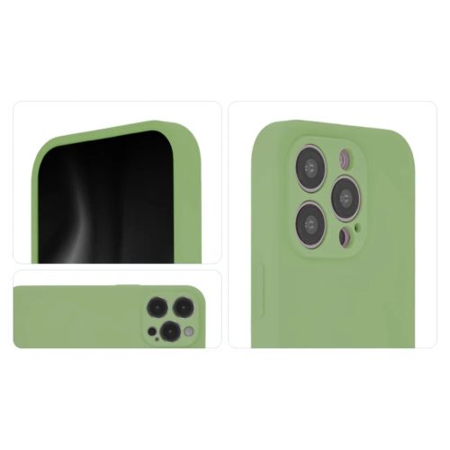 iPhone 14 6,1" Soft Touch Mag pisztácia tok