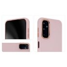 Satin Elegant tok iPhone 15 Pro Max 6,7" rózsaszín tok