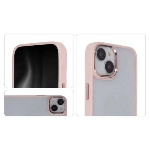 Satin Elegant Matt tok Samsung Galaxy S23 Ultra rózsaszín