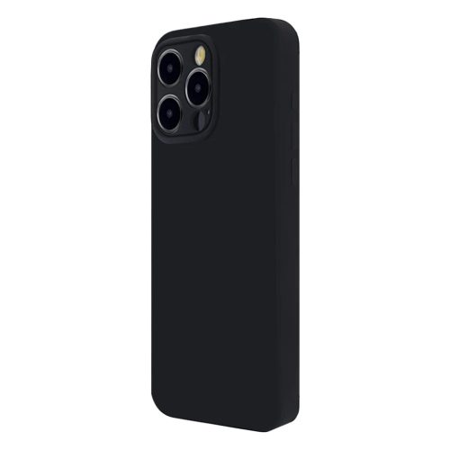 Soft Touch Mag tok iPhone 15 Pro Max 6,7" fekete tok