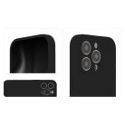 Soft Touch Mag tok iPhone 15 Pro Max 6,7" fekete tok