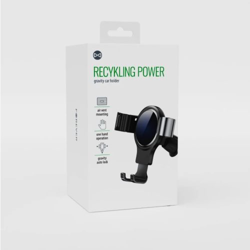 Forever Recycling gravitációs autós tartó légkondicionáló rácsra RUS35-G-K