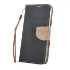 Fancy fliptok iPhone 16 Pro 6,3" fekete-arany tok