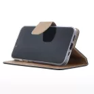 Fancy fliptok iPhone 16 Pro 6,3" fekete-arany tok