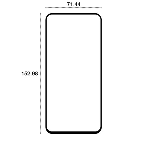 Etteri 9D edzett üvegfólia Samsung Galaxy S23 FE-hez