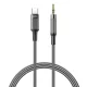 XO audio kábel NB-R279B USB-C - 3,5mm jack 1,0m fekete