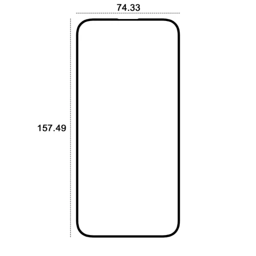 Etteri edzett üveg 9D iPhone 16 Plus 6,7" üvegfólia