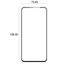 Etteri edzett üveg 9D üvegfólia Samsung Galaxy A56 5G-hez