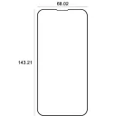 iPhone 16e/17e Etteri 9D edzett üvegfólia
