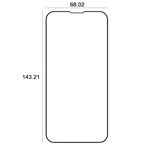 iPhone 16e/17e Etteri 9D edzett üvegfólia