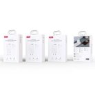 XO hálózati töltő CE34 2x USB 2,4A fehér + Lightning kábel