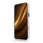 Átlátszó Vékony Mágneses tok iPhone 16 Pro 6,3" kék