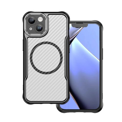iPhone 17 Pro Max Defender Carbon Mag tok fekete