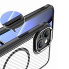 iPhone 17 Pro Max Defender Carbon Mag tok fekete