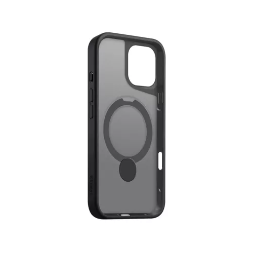 iPhone 17 Pro Etteri Matt Mag Gyűrűs tok fekete