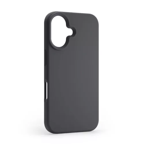 iPhone 17 Pro Max Etteri szilikon Mag tok fekete