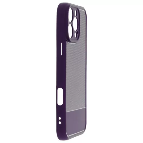 iPhone 16 Pro tok Simple Carbon ibolya