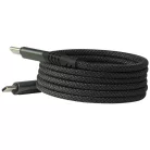 USB-C / USB-C Audi 2.0 Kábel 20V 3A 60W - Fekete