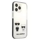 iPhone 13 Pro Max Karl Lagerfeld TPE tok fehér (KLHCP13XTPEKCW)