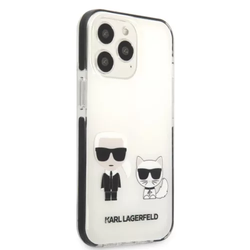 iPhone 13 Pro Max Karl Lagerfeld TPE tok fehér (KLHCP13XTPEKCW)