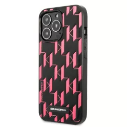 iPhone 13 Pro Max Karl Lagerfeld Monogram tok rózsaszín