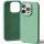 iPhone 16 Pro Mercury Silicone tok zöld