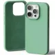 iPhone 16 Pro Mercury Silicone tok zöld