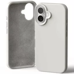 iPhone 16 6,1" Mercury Silicone tok kőszínű