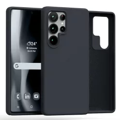 Samsung Galaxy S25 Ultra sötétkék Mercury Szilikon tok