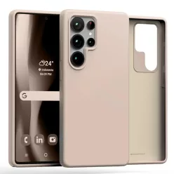   Samsung Galaxy S25 Ultra rózsaszín homok Mercury szilikon tok