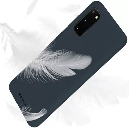Mercury Soft fliptok iPhone 14 Pro Max 6,7" éjféli kék