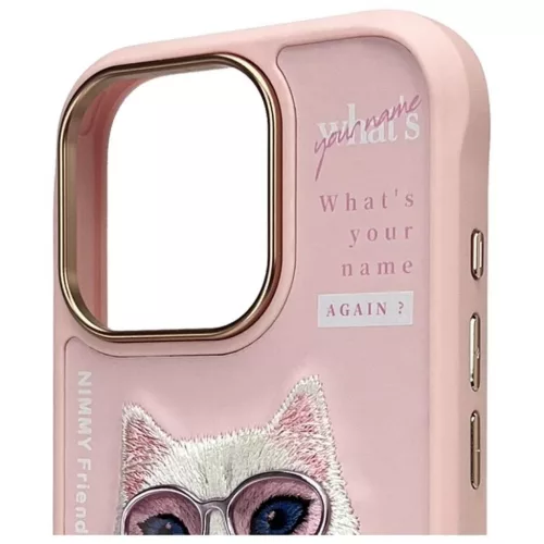 NIMMY tok COOL&CUTE 2.0 Macska iPhone 16 Pro rózsaszín