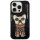 Nimmy Glasses Cool Dog iPhone 16 Pro tok - Fekete