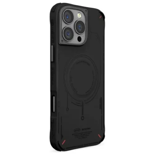 Skinarma tok Mecha iPhone 16 Pro 6.3" Mágneses Töltés fekete
