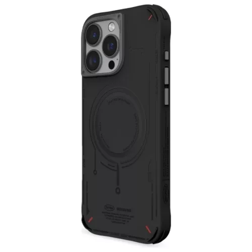Skinarma tok Mecha iPhone 16 Pro 6.3" Mágneses Töltés fekete