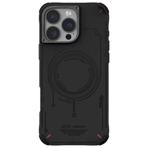 Skinarma tok Mecha iPhone 16 Pro 6.3" Mágneses Töltés fekete