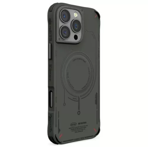 Skinarma tok Mecha iPhone 16 Pro 6.3" Mágneses Töltés olíva