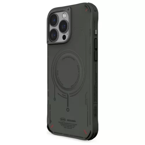 Skinarma tok Mecha iPhone 16 Pro 6.3" Mágneses Töltés olíva