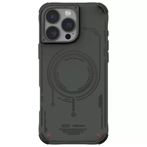 Skinarma tok Mecha iPhone 16 Pro 6.3" Mágneses Töltés olíva