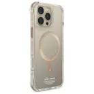 Skinarma Saido iPhone 16 Pro 6.3" mágneses töltést támogató tok pezsgő