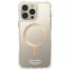 Skinarma Saido iPhone 16 Pro 6.3" mágneses töltést támogató tok pezsgő